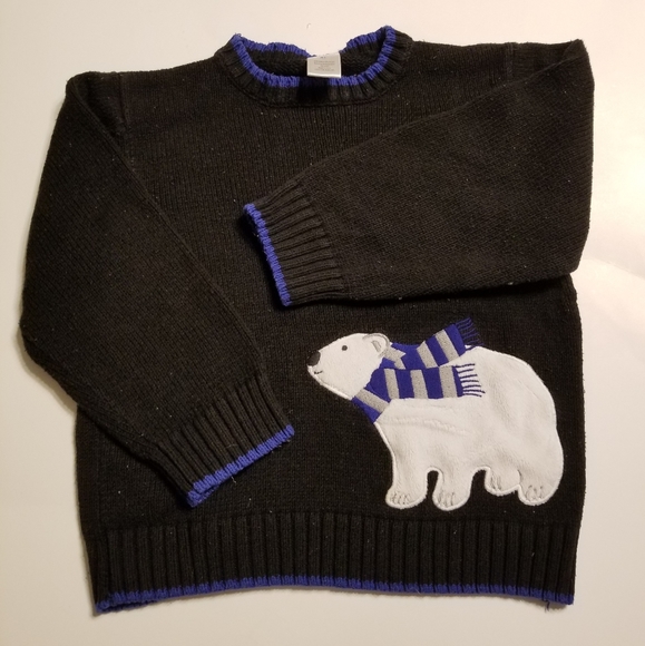 2010 guc Gymboree 4T polar bear sweater - Picture 4 of 4